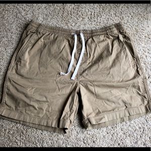 J Crew Khaki Drawstring shorts